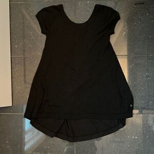 Dark Grey Size 2 Lululemon Scoop Neck Swing Tee